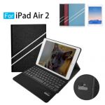 For 9.7" Apple iPad Air 2 Stand Leather Case Cover Smart With Bluetooth Keyboard