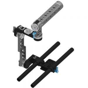 Fotga DP500 III 3 ENG Style Top Handle C Cage Bracket & Front Grip 15mm Rod Rig