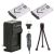 Two NP-BX1 Batteries, One Charger & Mini-Tripod for Sony Cameras and Camcorders