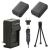 Two NP-FW50 Batteries, One Charger, & Mini-Tripod for Sony Alpha NEX and SLT Cameras