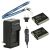 Two LI-92B Batteries, UC-90 Charger & Neck Strap for Olympus Cameras
