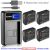 Replacement Battery LCD USB Charger for Panasonic CGA-S007 and Panasonic LUMIX DMC-TZ4K