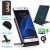 3 Coils Qi Wireless Charging Pad Charger Stand Foldable for Samsung Galaxy S7 S8