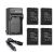 EN-EL14 Battery & Charger for Nikon D5100 D5200 D5300 D3200 D3100 Coolpix P7000