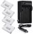 NP-95 NP95 Battery & Charger for Fuji Fujifilm Finepix X100 F31fd X100S X-S1 F30